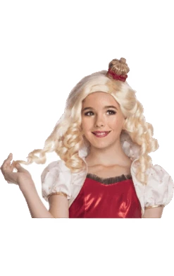 Kids Apple White Ever After High Wig