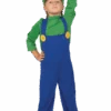 Kids Luigi Super Mario Costume 1 Kids Luigi Super Mario Costume -Masquerade Costumes 00019391p