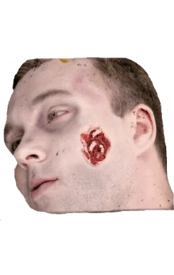 Maggots Feast Prosthetic Make Up Kit