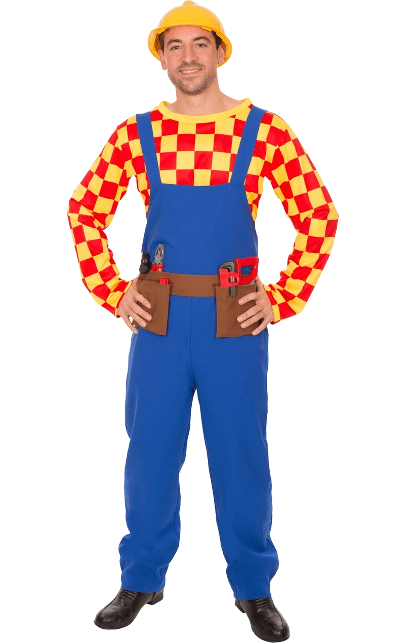 Adult Bob The Builder Costume 3 Adult Bob The Builder Costume