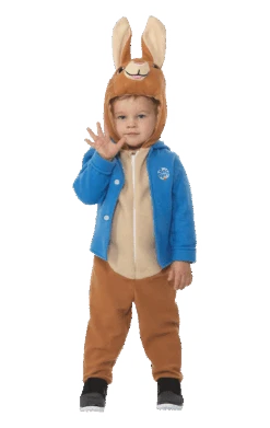 Smiffys Childrens Peter Rabbit Jumpsuit Costume