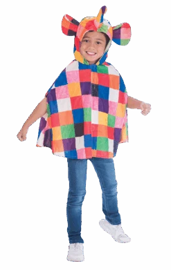 AMSCAN Kids Elmer Cape Costume