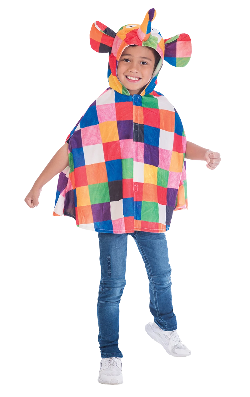 AMSCAN Kids Elmer Cape Costume 3 AMSCAN Kids Elmer Cape Costume