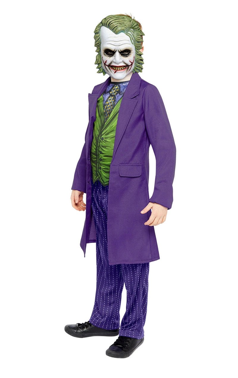 GENERIC Childrens Joker Movie Costume 4 GENERIC Childrens Joker Movie Costume - Image 2