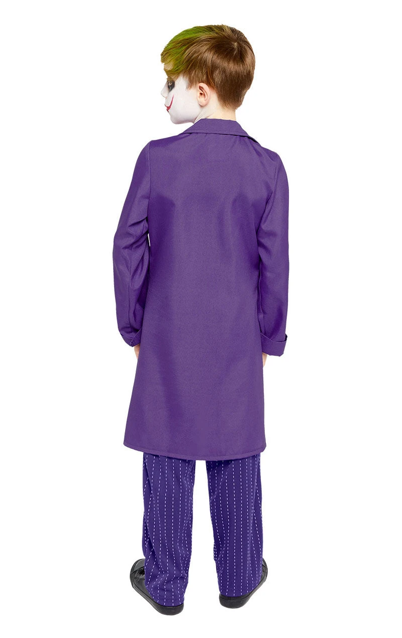 GENERIC Childrens Joker Movie Costume 5 GENERIC Childrens Joker Movie Costume - Image 3