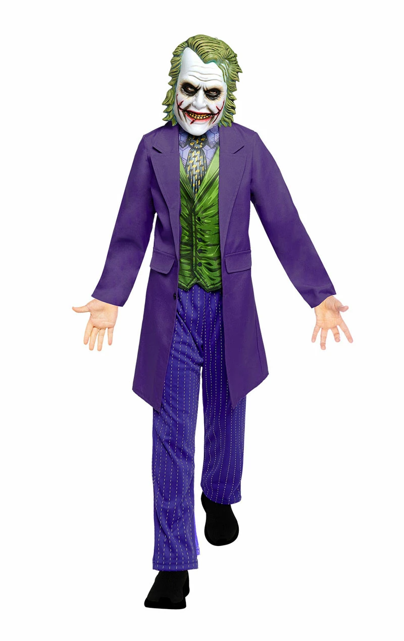 GENERIC Childrens Joker Movie Costume 3 GENERIC Childrens Joker Movie Costume
