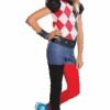 Childrens Harley Quinn Costume 1 Childrens Harley Quinn Costume -Masquerade Costumes 00031136p