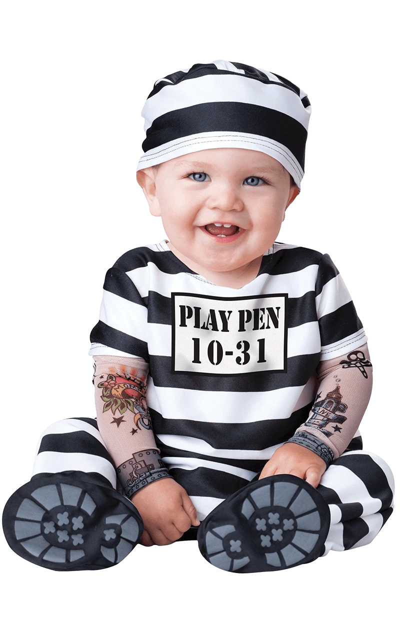 Prison Baby Costume 3 Prison Baby Costume