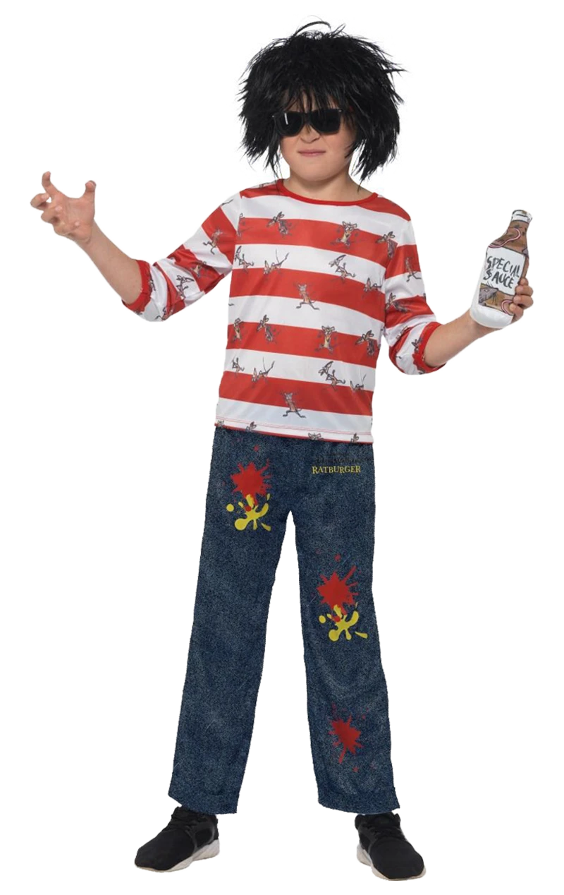 Smiffys Kids Ratburger Costume 3 Smiffys Kids Ratburger Costume