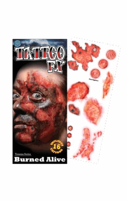 Burned Temporary Tattoos