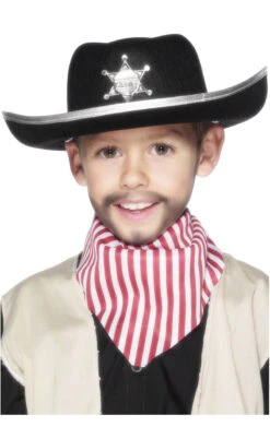 Smiffys Kids Sheriff Hat Accessory