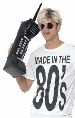 GENERIC Inflatable Retro Phone Accessory