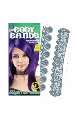 Lace Body Band Temporary Tattoo