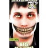 Evil Grin Big Mouth Temporary Tattoo -Masquerade Costumes 00040564p