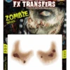 Zombie Hollowed Cheekbones FX Transfers 1 Zombie Hollowed Cheekbones FX Transfers -Masquerade Costumes 00040585p