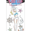 Sailor Pin Up Tattoo Transfer 1 Sailor Pin Up Tattoo Transfer -Masquerade Costumes 00040603p