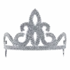 Silver Princess Tiara Accessory -Masquerade Costumes 00040646p