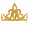 Gold Princess Tiara 1 Gold Princess Tiara -Masquerade Costumes 00040647p