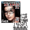 Lace Masquerade Face Tattoo Transfer