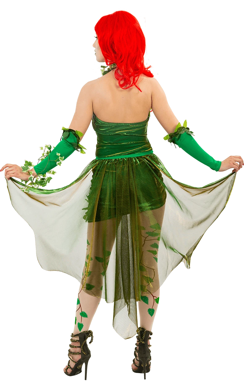 Womens Poison Ivy Costume 4 Womens Poison Ivy Costume - Image 2