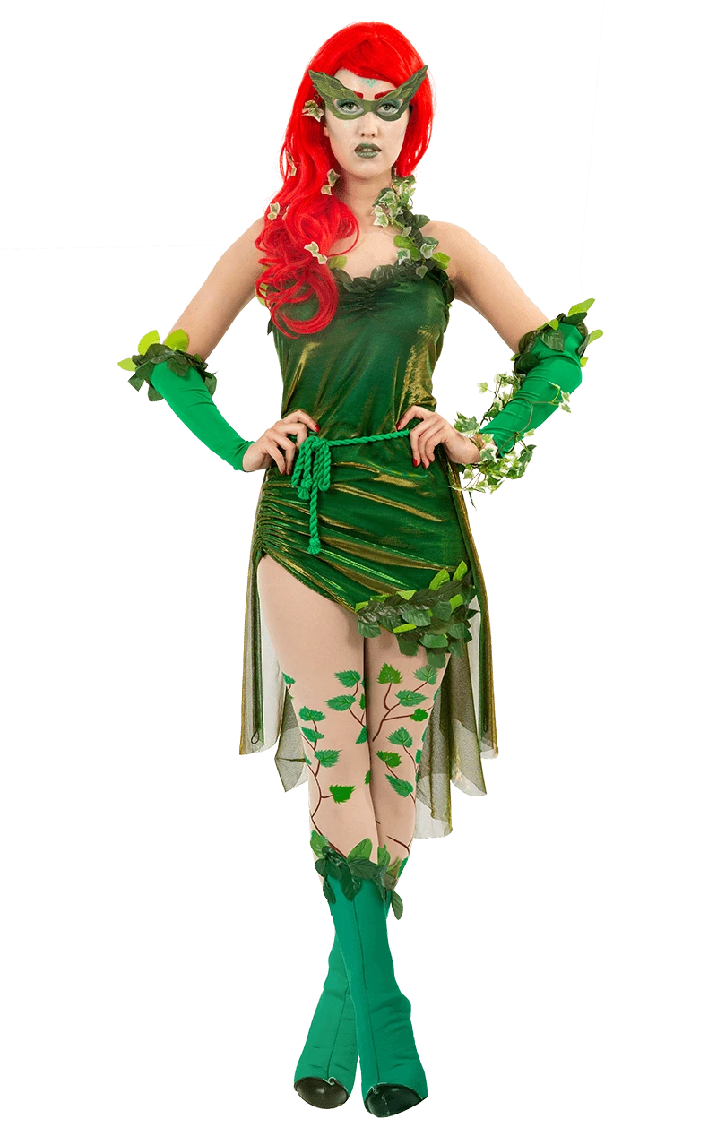 Womens Poison Ivy Costume 3 Womens Poison Ivy Costume