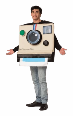 Retro Polaroid Camera Costume