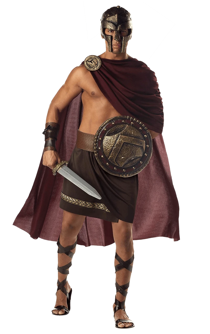 Adult Spartan Warrior Costume 3 Adult Spartan Warrior Costume