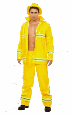 Smiffys Mens Fireman Costume