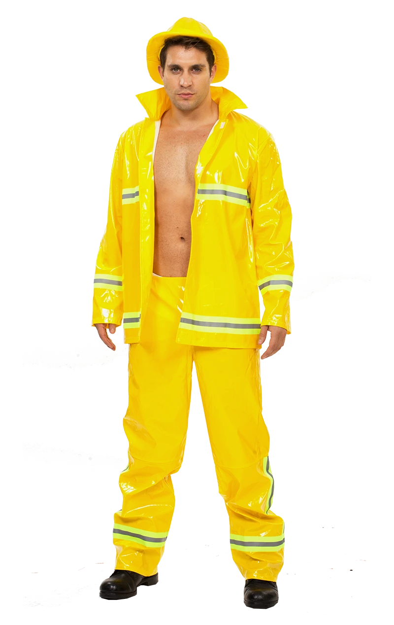 Smiffys Mens Fireman Costume 3 Smiffys Mens Fireman Costume
