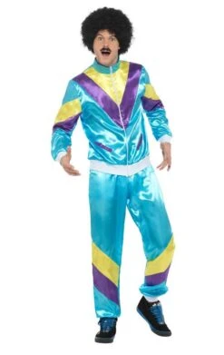 Smiffys Adult 80s Shell Suit Costume