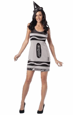 Adult Silver Crayola Dress