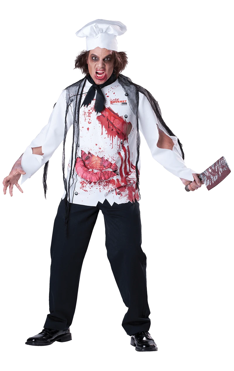 Adult Goremet Chef Costume 3 Adult Goremet Chef Costume
