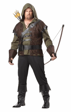 Mens Plus Size Robin Hood Costume