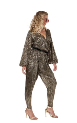 GENERIC Womens Gold Disco Queen Costume 7 GENERIC Womens Gold Disco Queen Costume -Masquerade Costumes 00095284a02