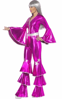 Smiffys Pink Dancing Queen Costume -Masquerade Costumes 00095304a01