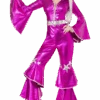 Smiffys Pink Dancing Queen Costume 2 Smiffys Pink Dancing Queen Costume -Masquerade Costumes 00095304p