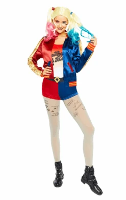 GENERIC Womens Harley Quinn Suicide Squad Costume