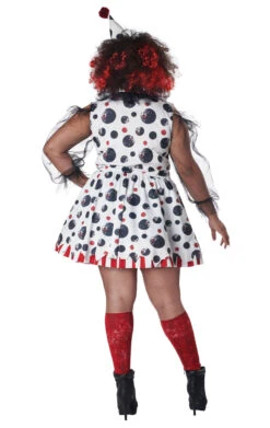 GENERIC Womens Plus Size Twisted Clown Costume -Masquerade Costumes 00095461a01
