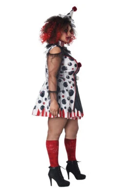 GENERIC Womens Plus Size Twisted Clown Costume -Masquerade Costumes 00095461a02