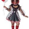 GENERIC Womens Plus Size Twisted Clown Costume -Masquerade Costumes 00095461p