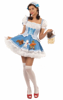 LEG AVENUE Womens Dorothy Oz Costume