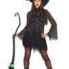 Womens Sorceress Of Darkness Costume -Masquerade Costumes 00097446p