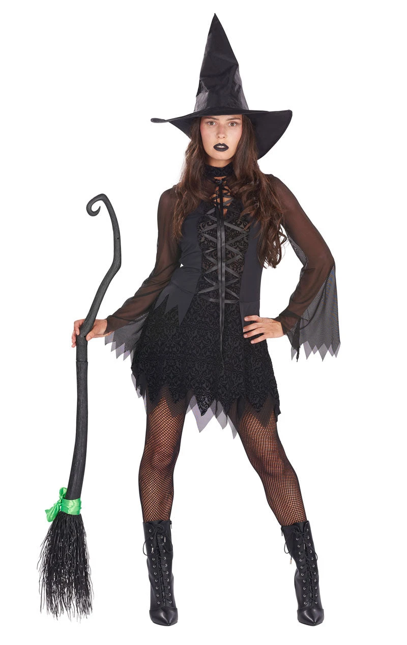 Womens Sorceress Of Darkness Costume 3 Womens Sorceress Of Darkness Costume