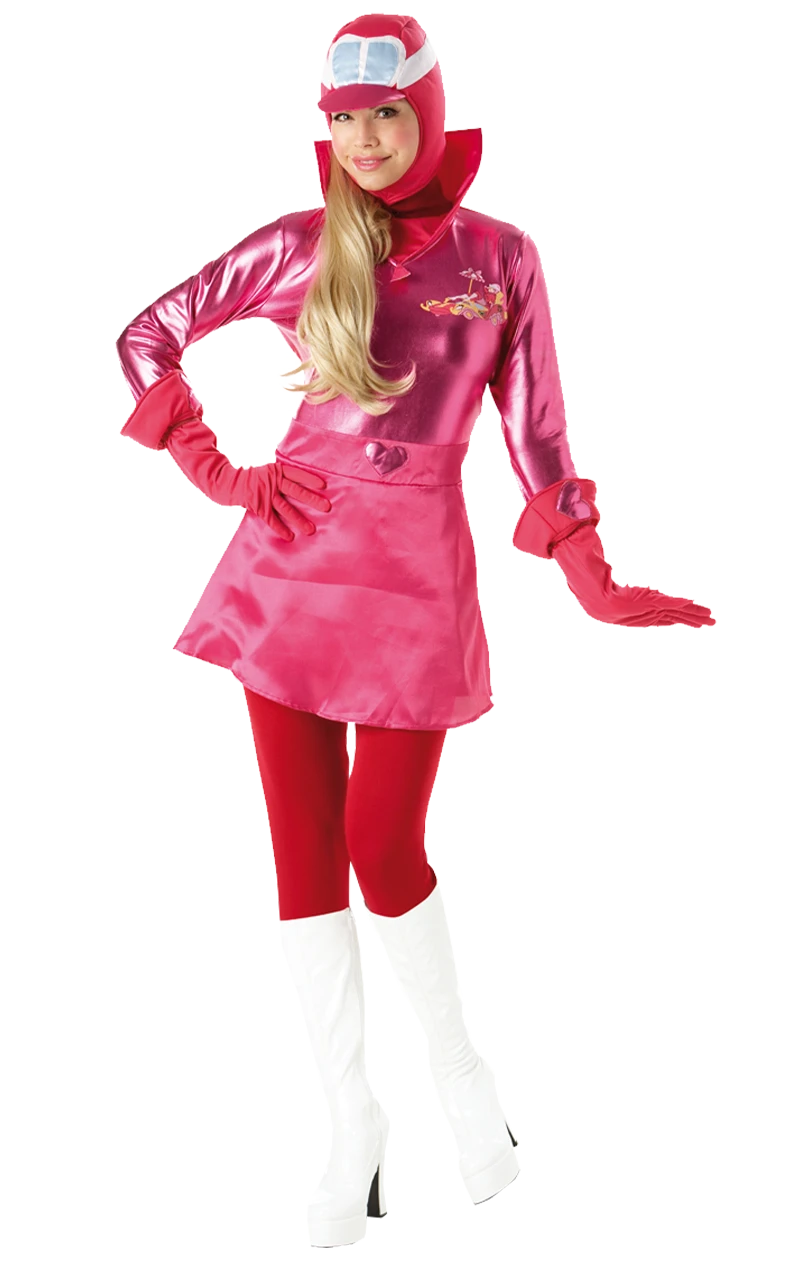 Adult Penelope Pitstop TV Costume 3 Adult Penelope Pitstop TV Costume