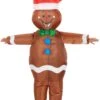 GENERIC Adult Inflatable Gingerbread Man Costume -Masquerade Costumes adult inflatable gingerbread man costume 366639