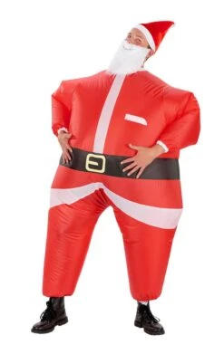 GENERIC Adult Inflatable Santa Costume