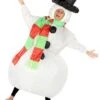 GENERIC Adult Inflatable Snowman Costume -Masquerade Costumes adult inflatable snowman costume 637803