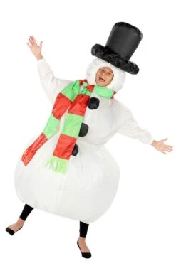 GENERIC Adult Inflatable Snowman Costume