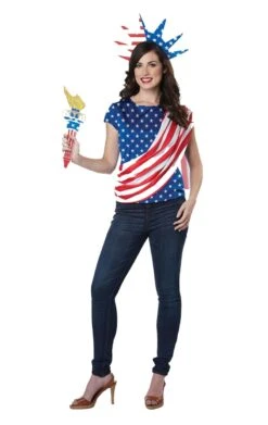 GENERIC Adult Miss Independence Costume