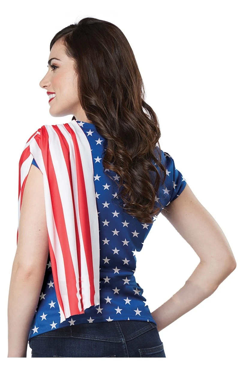 GENERIC Adult Miss Independence Costume 4 GENERIC Adult Miss Independence Costume - Image 2